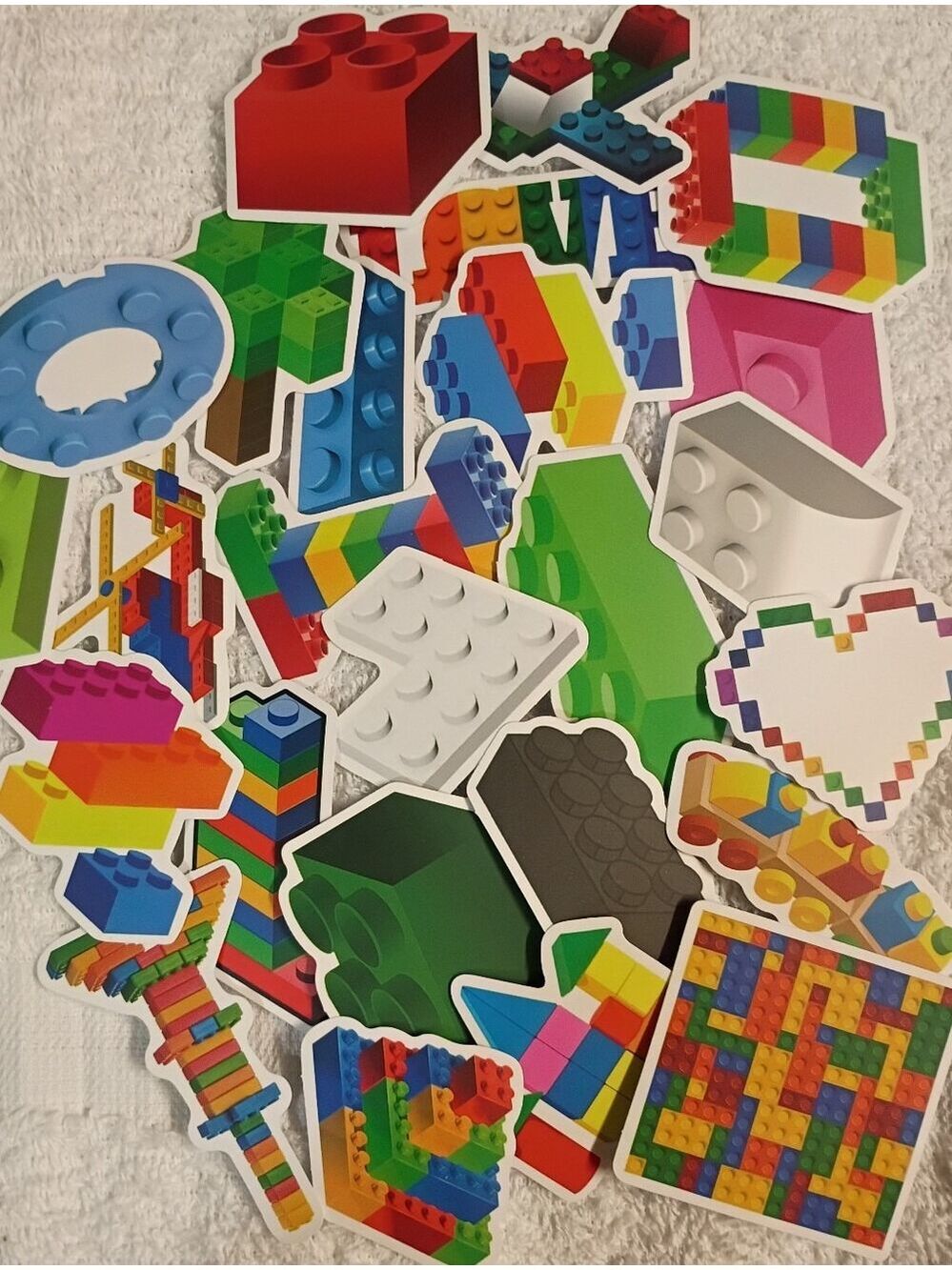 25 Piece LEGO Sticker Set